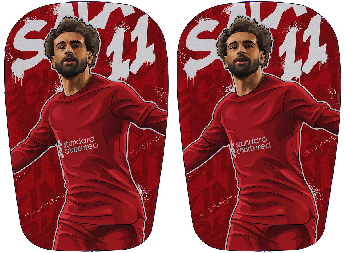 Mo Salah shin flaps Liverpool