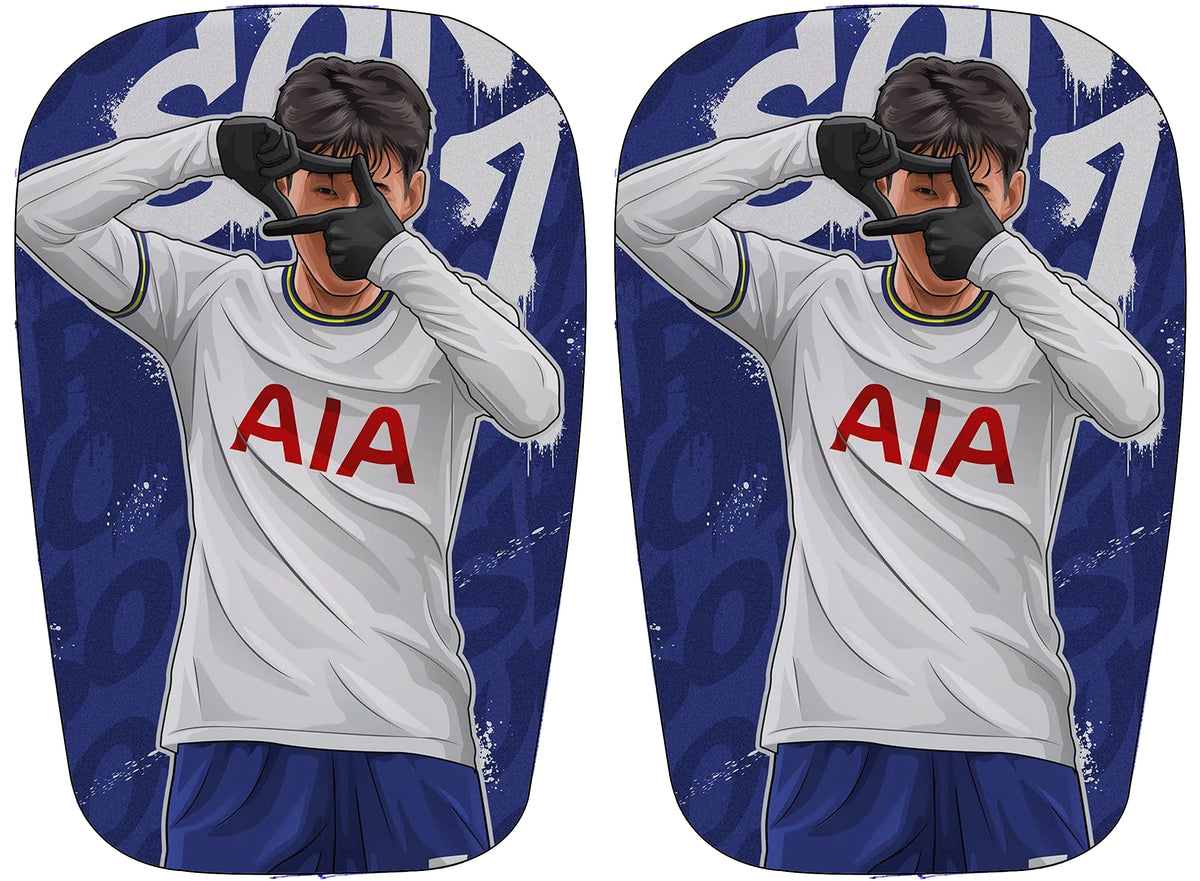 Son shin pads Tottenham