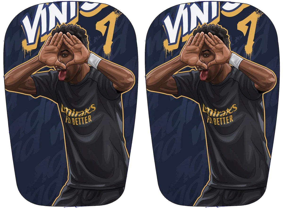 Vinicius JR shin pads Madrid