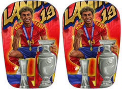 Lamine Yamal shin pads Barcelona