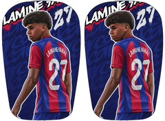 Lamine Yamal shin pads Barcelona