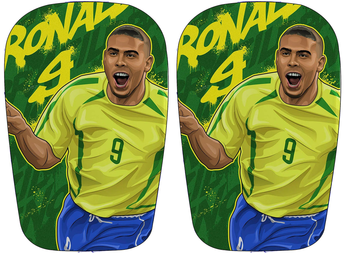 Ronaldo shin pads Brazil