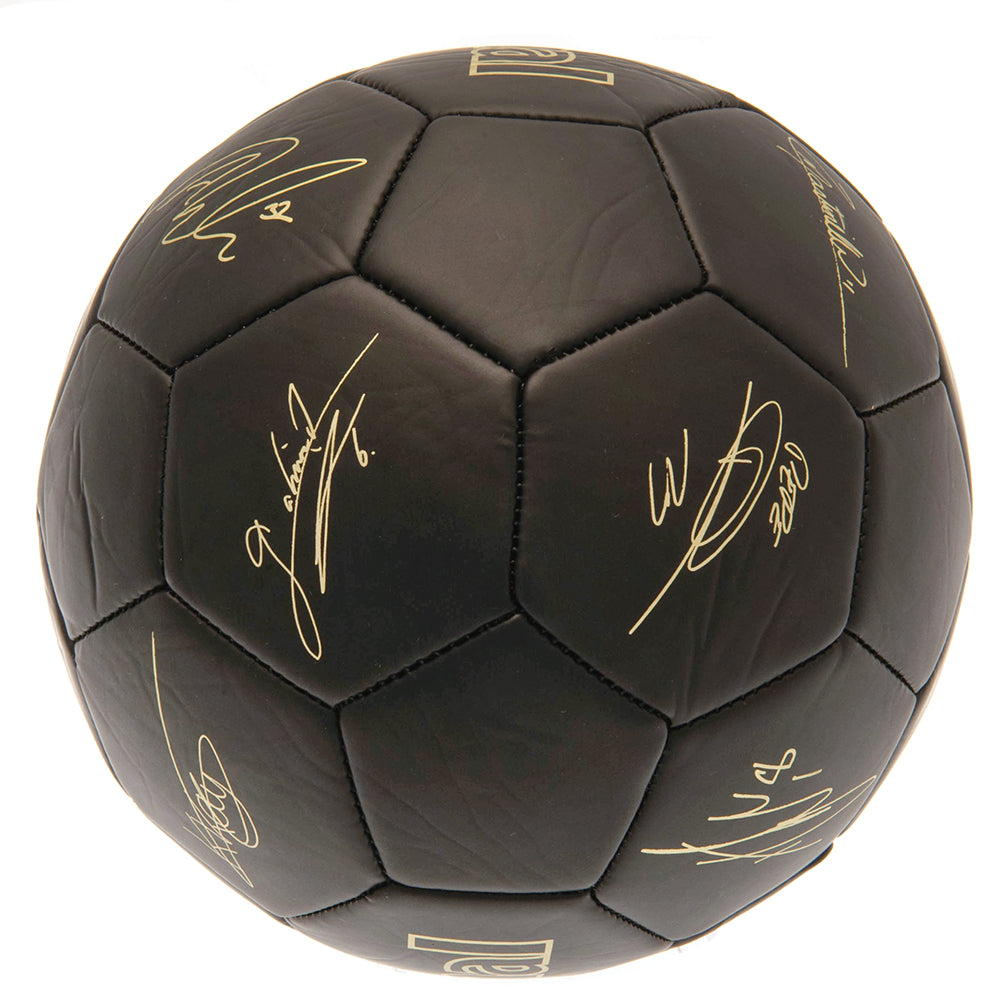 Liverpool ball signatures phantom black/gold