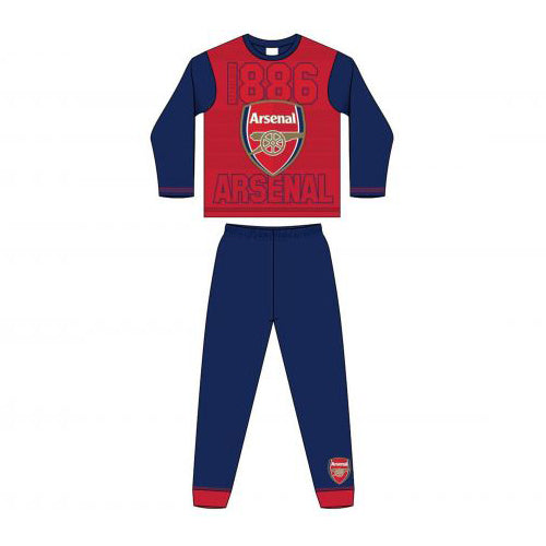 Arsenal pyjama kids logo rood/blauw