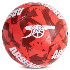 Arsenal bal Graffiti rood