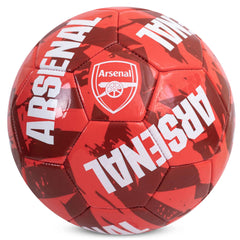 Arsenal bal Graffiti rood