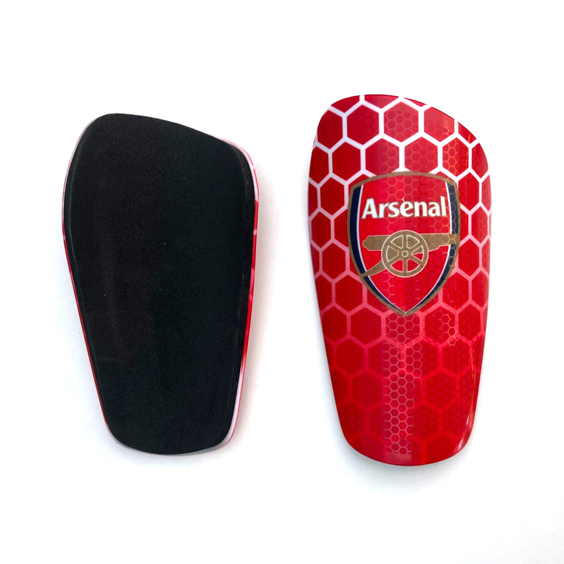 Arsenal scheenbeschermers HEX rood