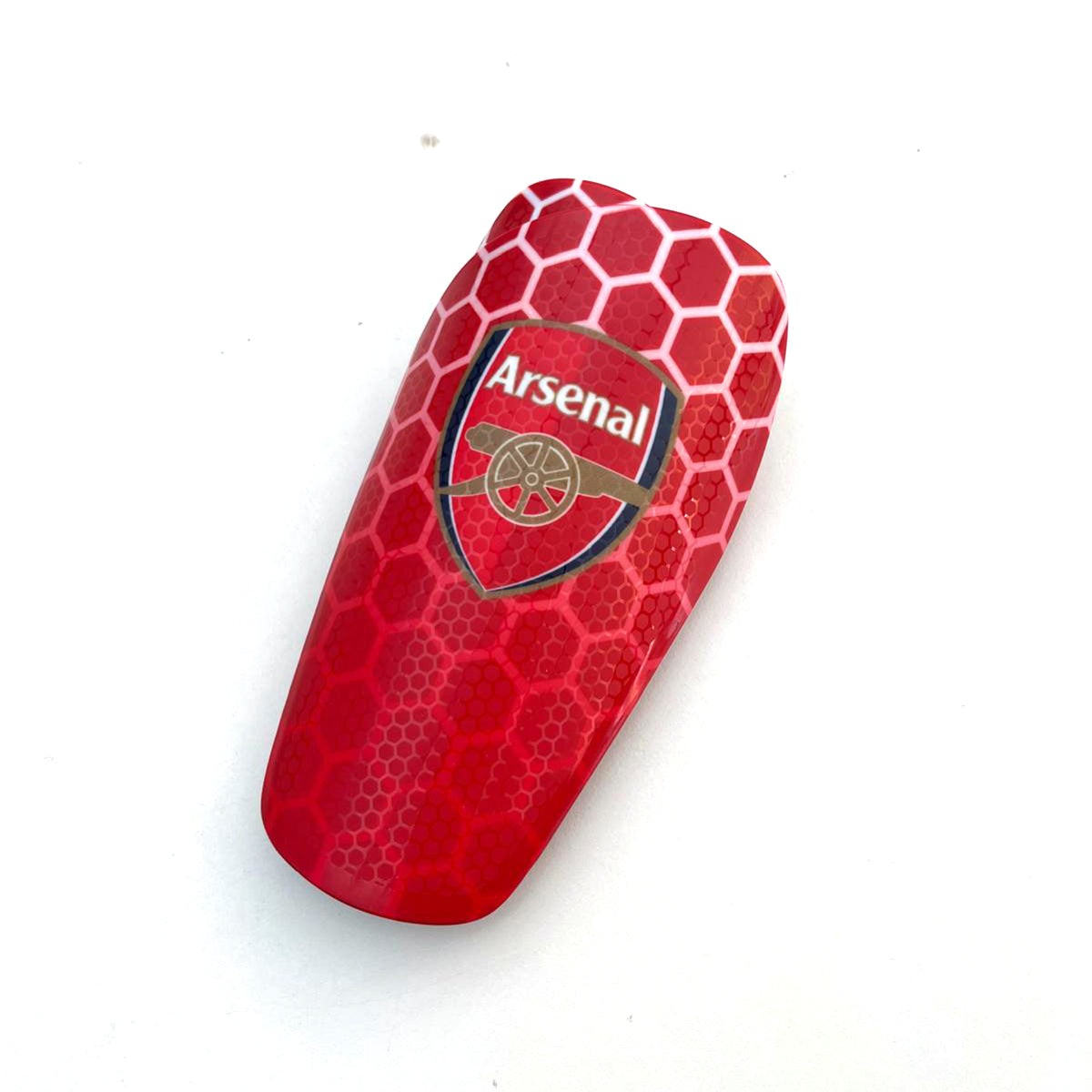 Arsenal scheenbeschermers HEX rood