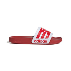 Chaussons Adidas Adilette bleu/blanc — UK 10 (taille 44,5)