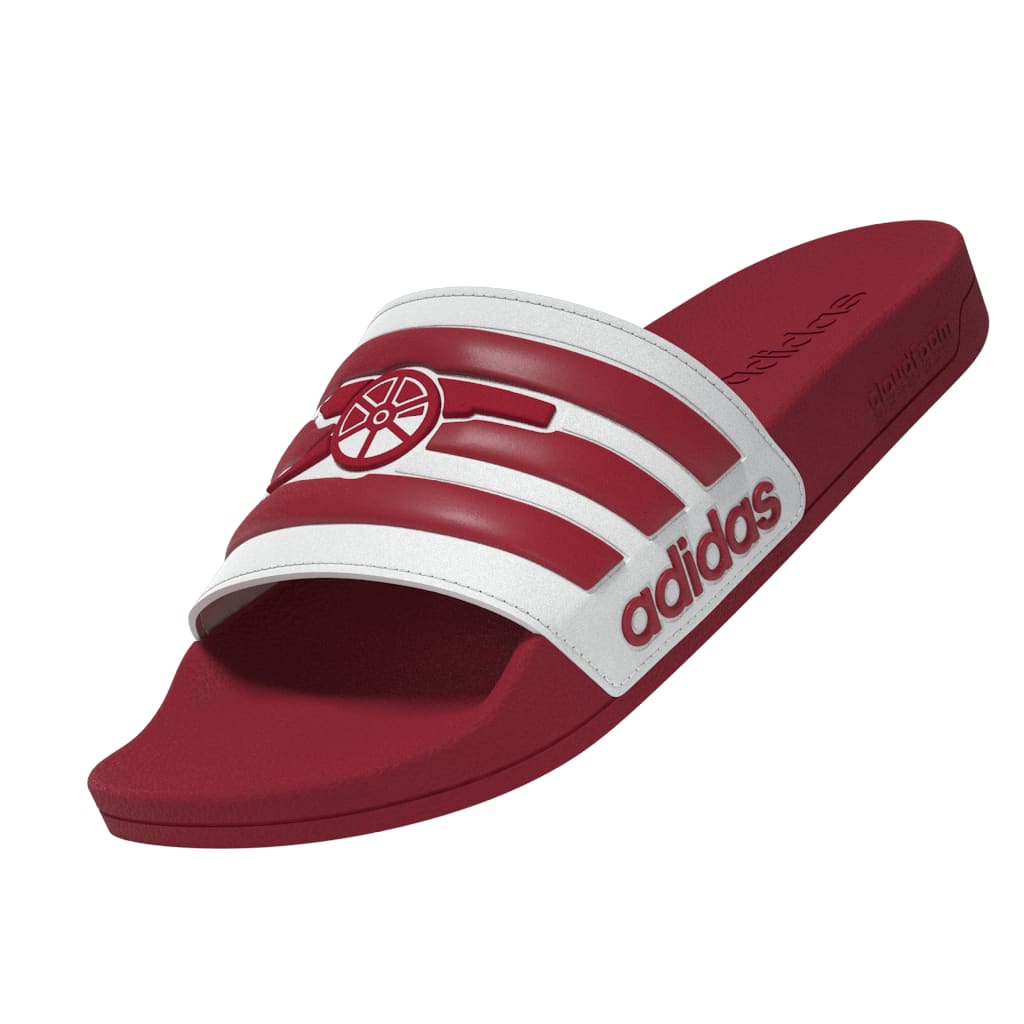 Chaussons Adidas Adilette bleu/blanc — UK 10 (taille 44,5)
