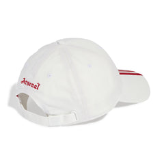 Arsenal pet Adidas 3 strepen wit