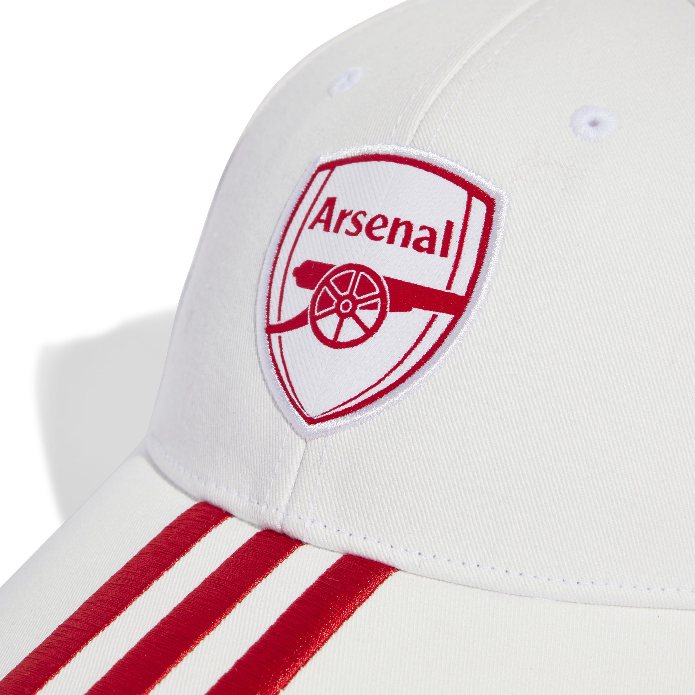 Arsenal pet Adidas 3 strepen wit