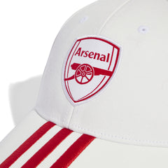 Arsenal pet Adidas 3 strepen wit