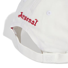 Arsenal pet Adidas 3 strepen wit