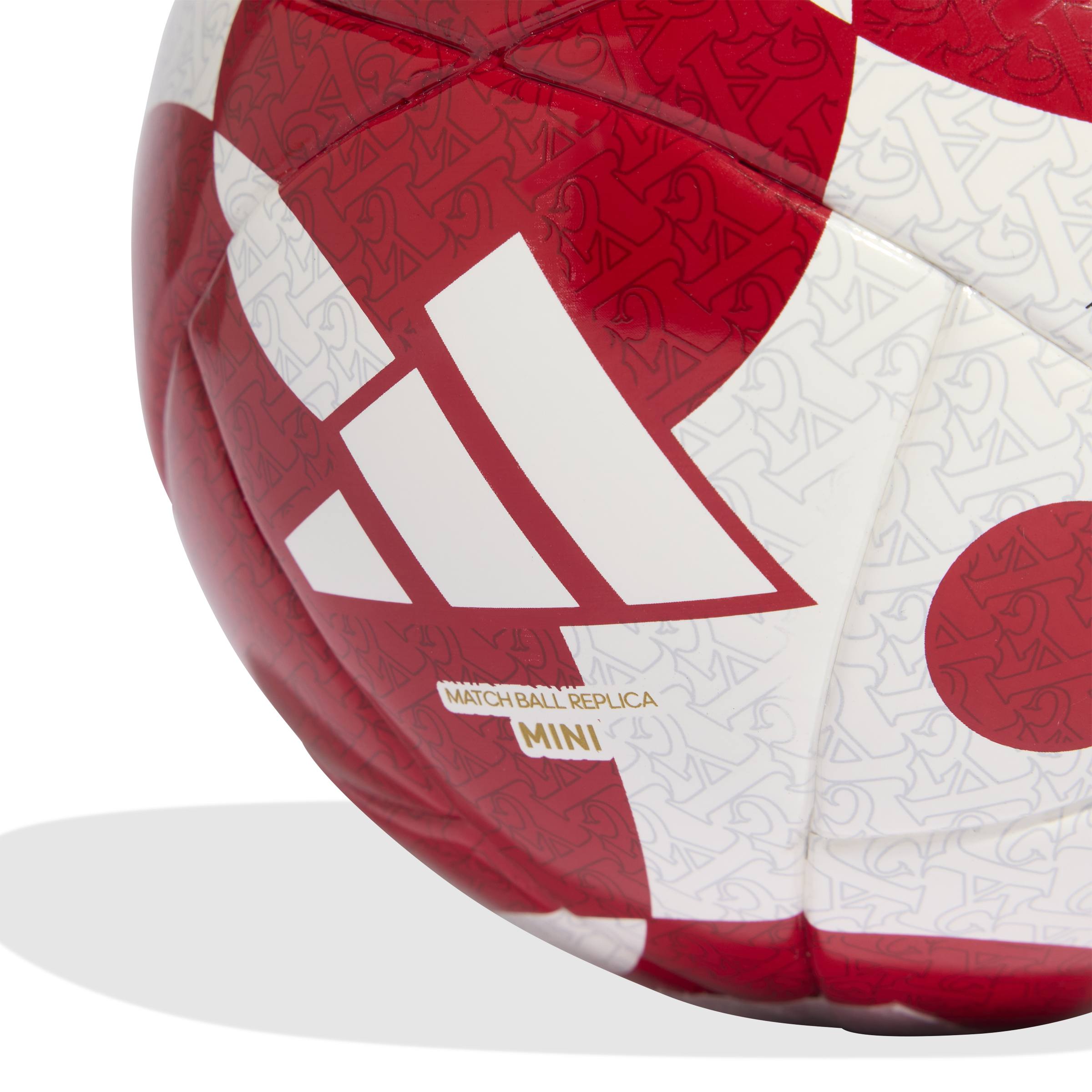 Arsenal bal Adidas Club home maat 1 (Mini) rood