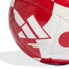 Arsenal bal Adidas Club home maat 1 (Mini) rood