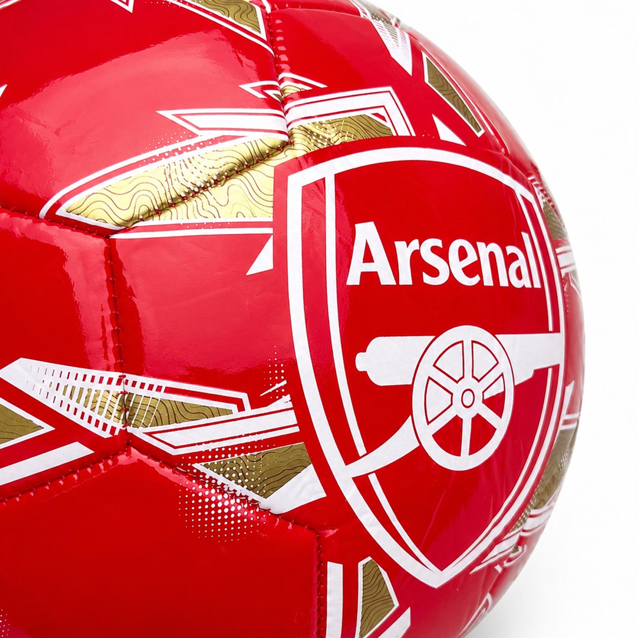 Arsenal bal Spark rood/goud