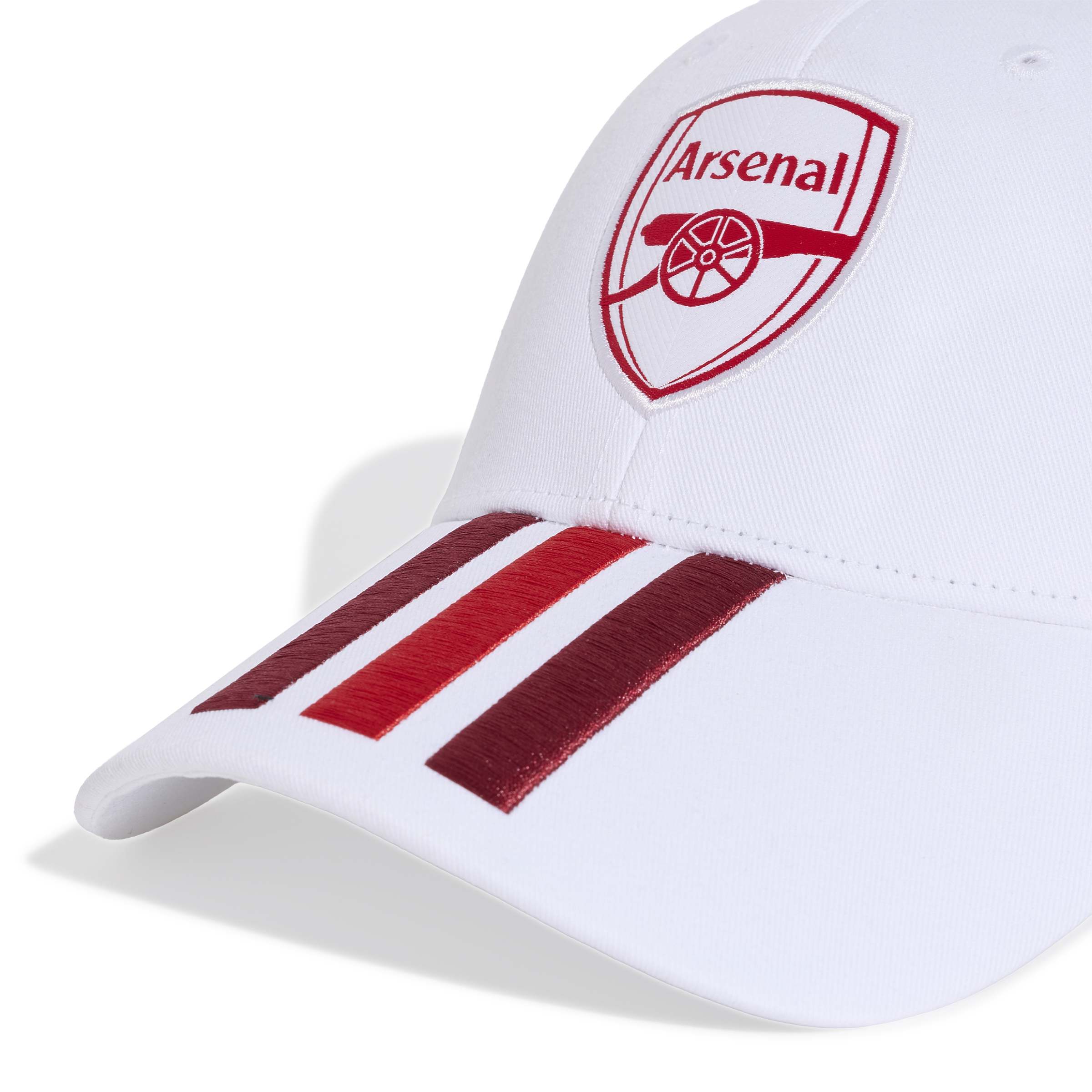 Arsenal pet Adidas 3 strepen wit