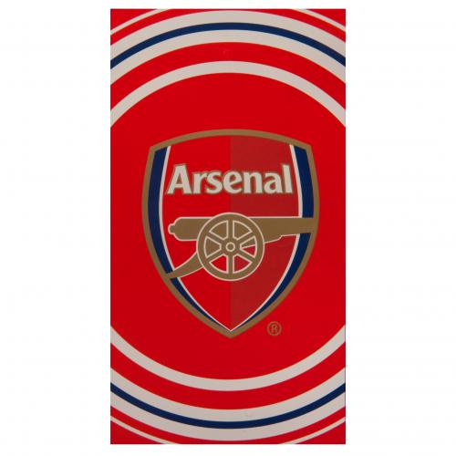 Arsenal handdoek rood 70 x 140 cm