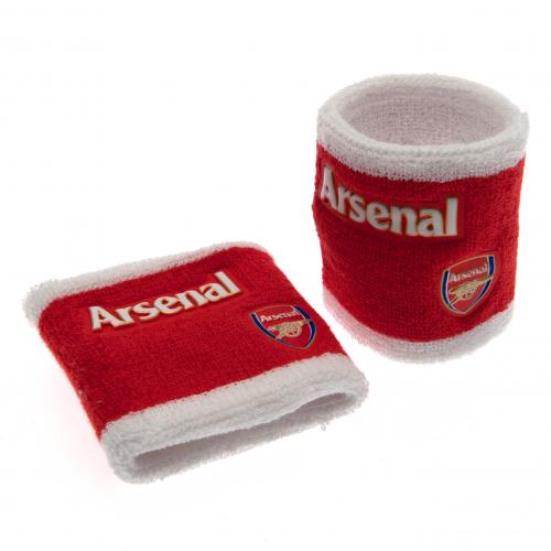 Arsenal wristbands 2 pieces red/white