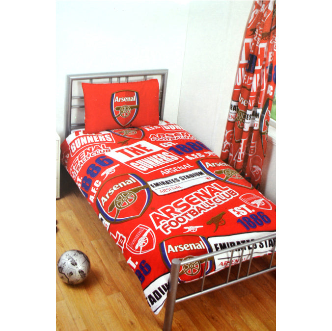 Liverpool duvet cover Pulse 1 person reversible