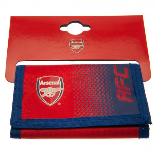 Portefeuille Arsenal fade bleu/rouge