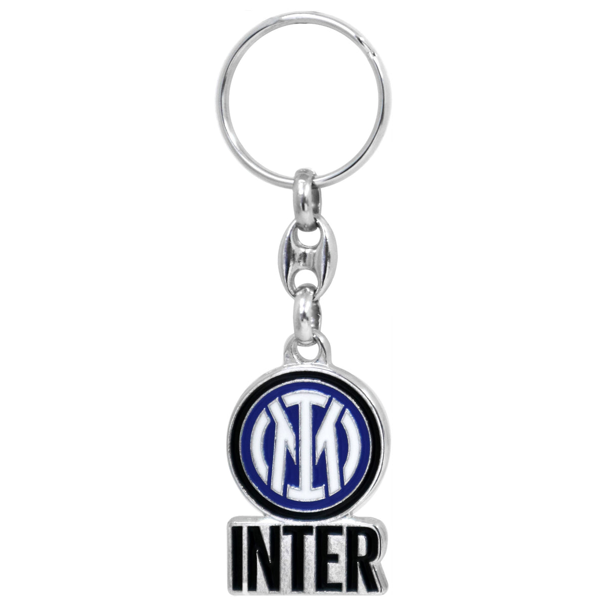 Inter Milan keychain logo + text