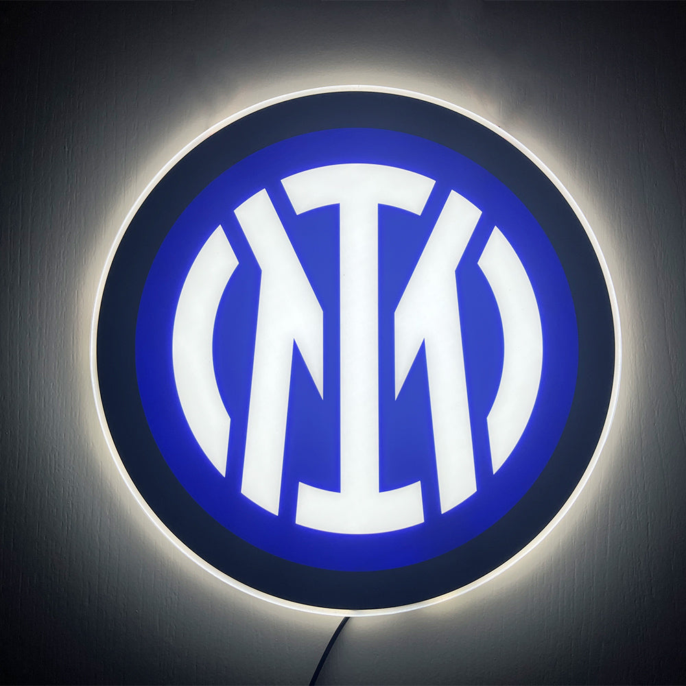 Inter Milan LED logo lighting 40 cm