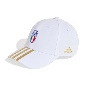 Italië pet Adidas 3 strepen wit