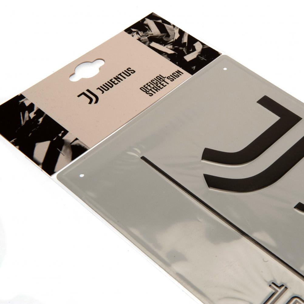 Juventus street sign 1897 wit 40 x 18 cm