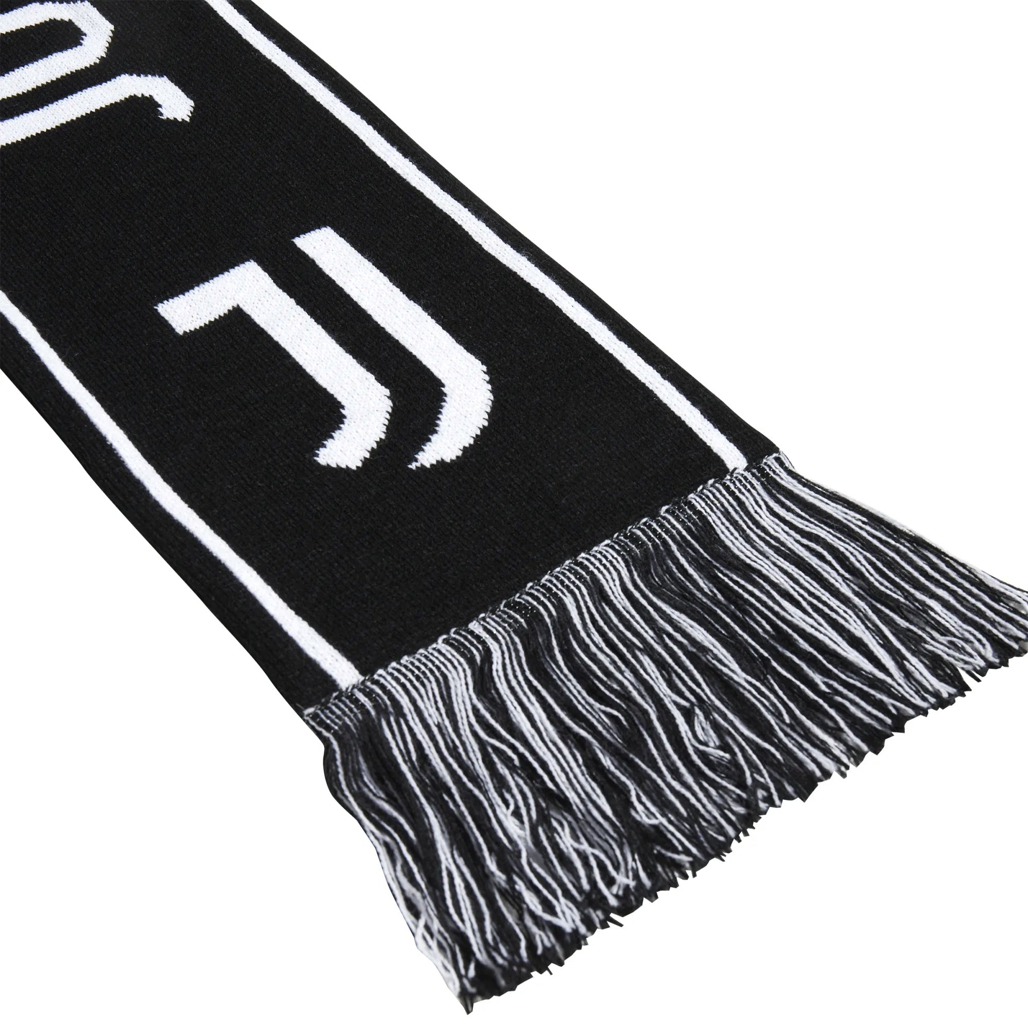 Juventus scarf Adidas pattern black/white