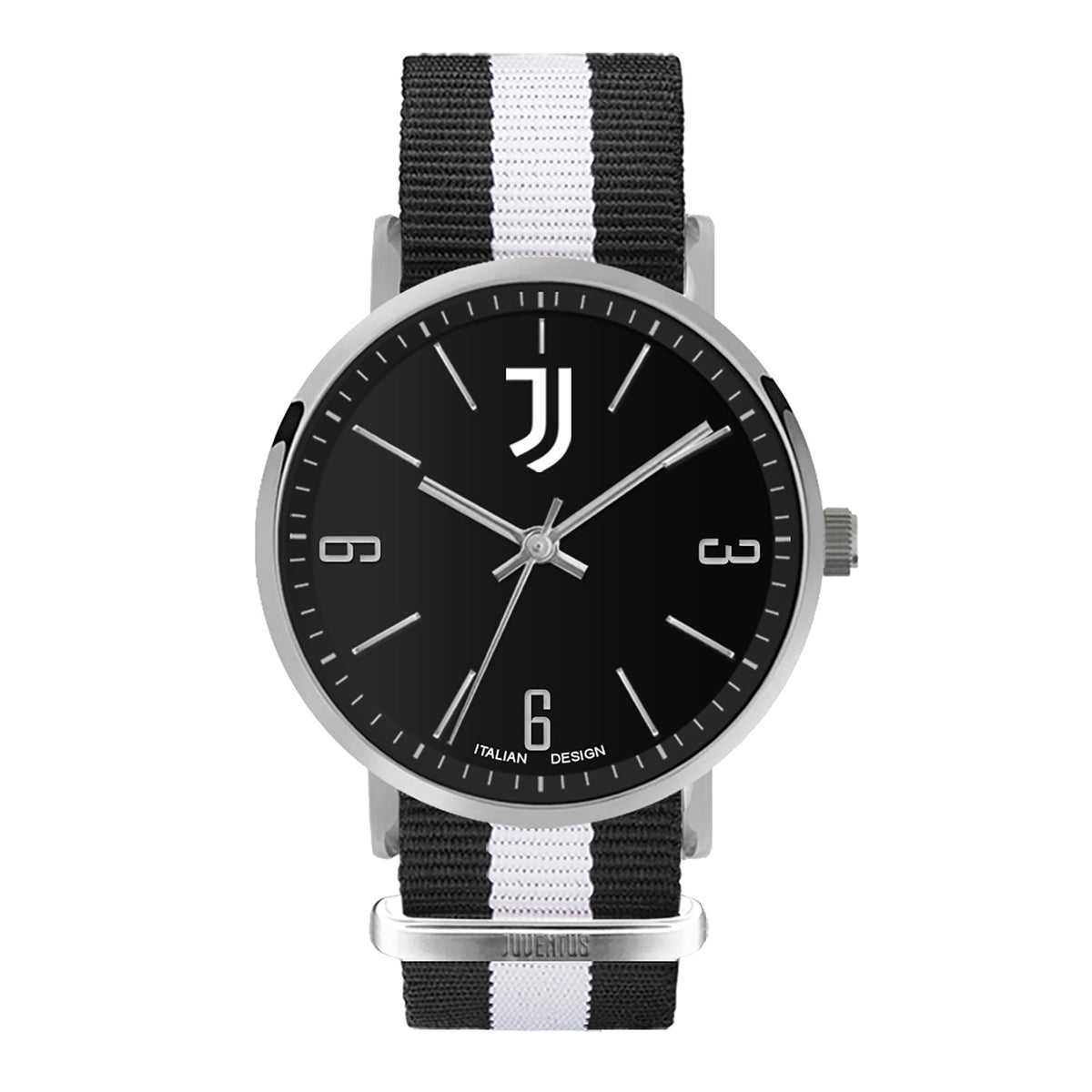 Juventus horloge Tidy zwart