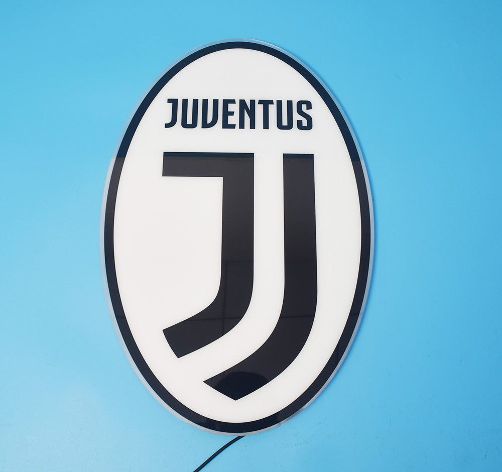 Juventus LED logo lighting 50 cm