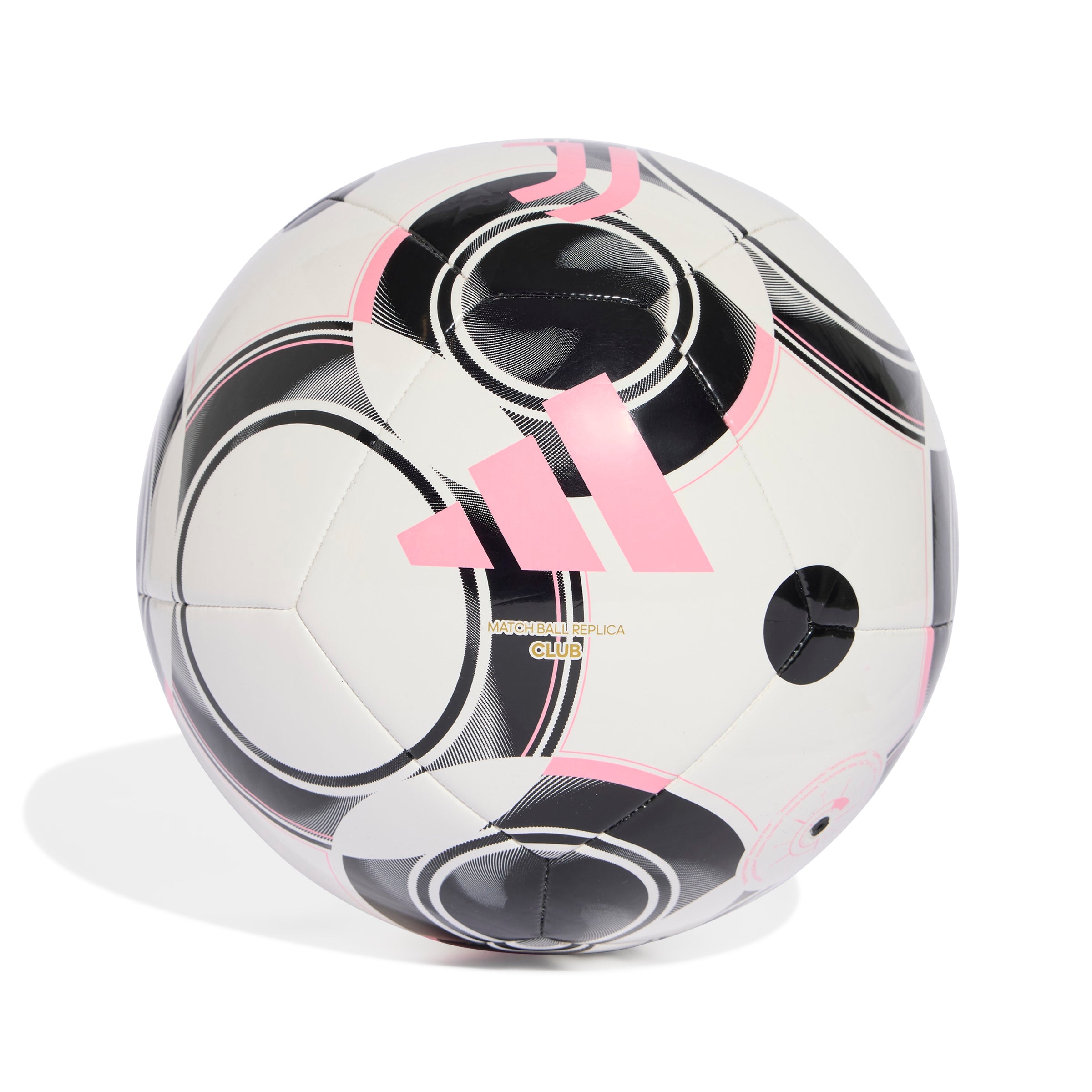 Juventus bal Adidas CLB Home wit/pink
