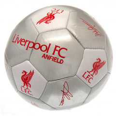 Liverpool ball signatures silver