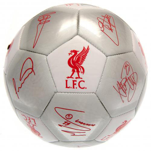 Liverpool ball signatures silver