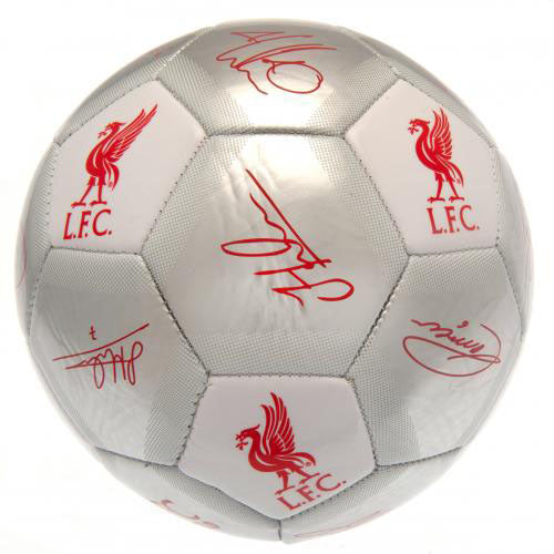 Liverpool ball signatures silver