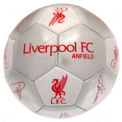 Liverpool ball signatures silver