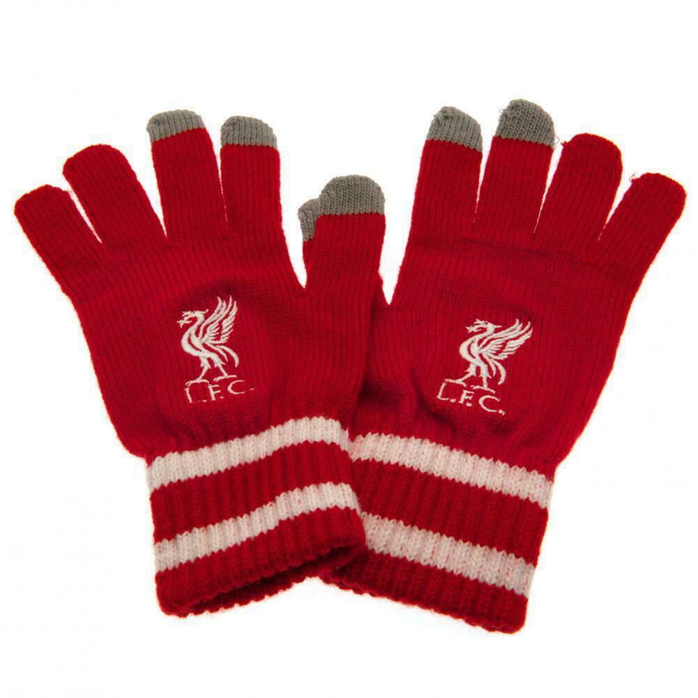 Liverpool gloves red/white