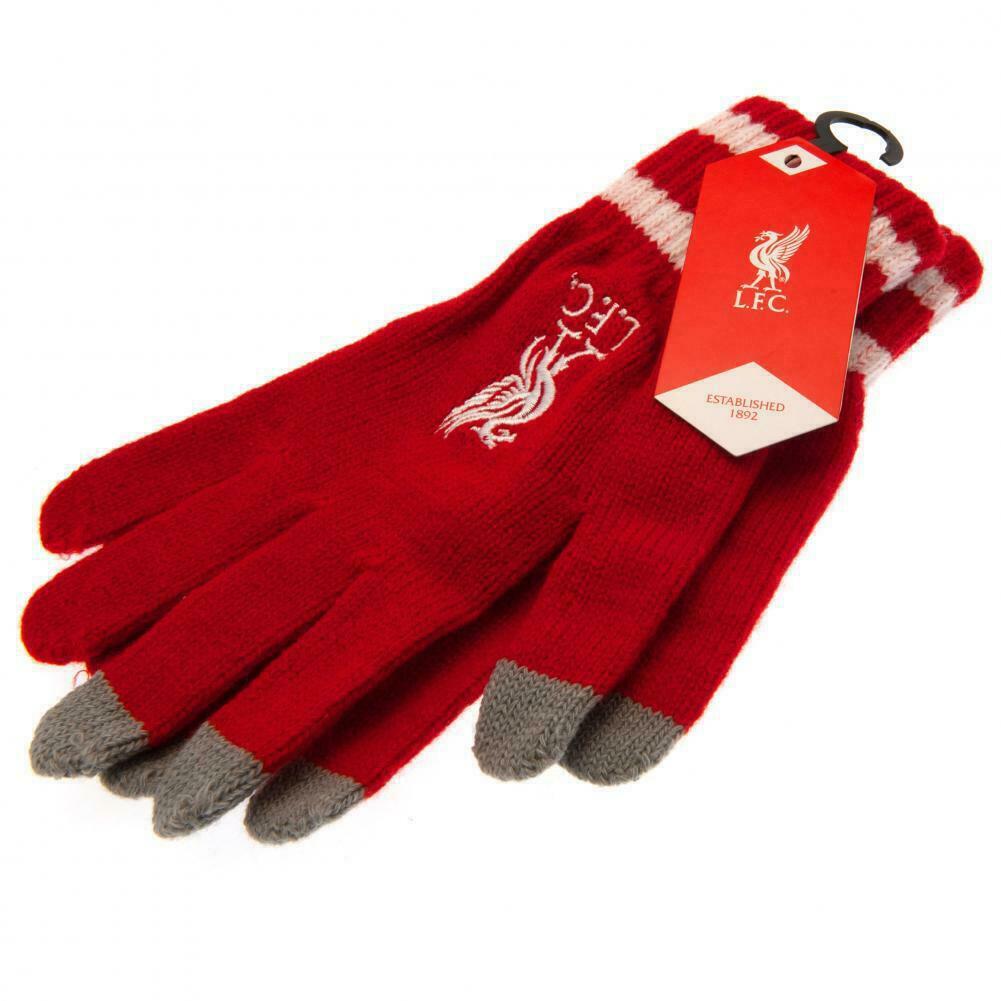 Liverpool gloves red/white