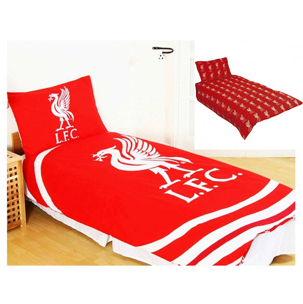 Liverpool duvet cover Pulse 1 person reversible