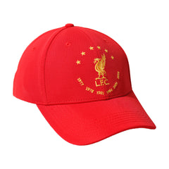 Casquette Liverpool étoiles CL rouge