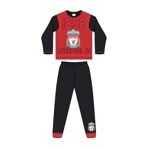 Liverpool pajamas kids 1892 red/black