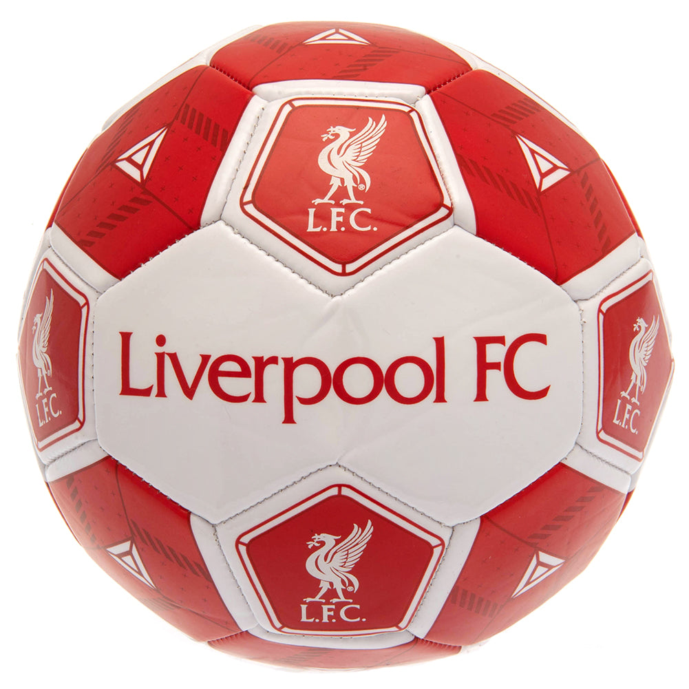 Liverpool bal HEX rood/wit