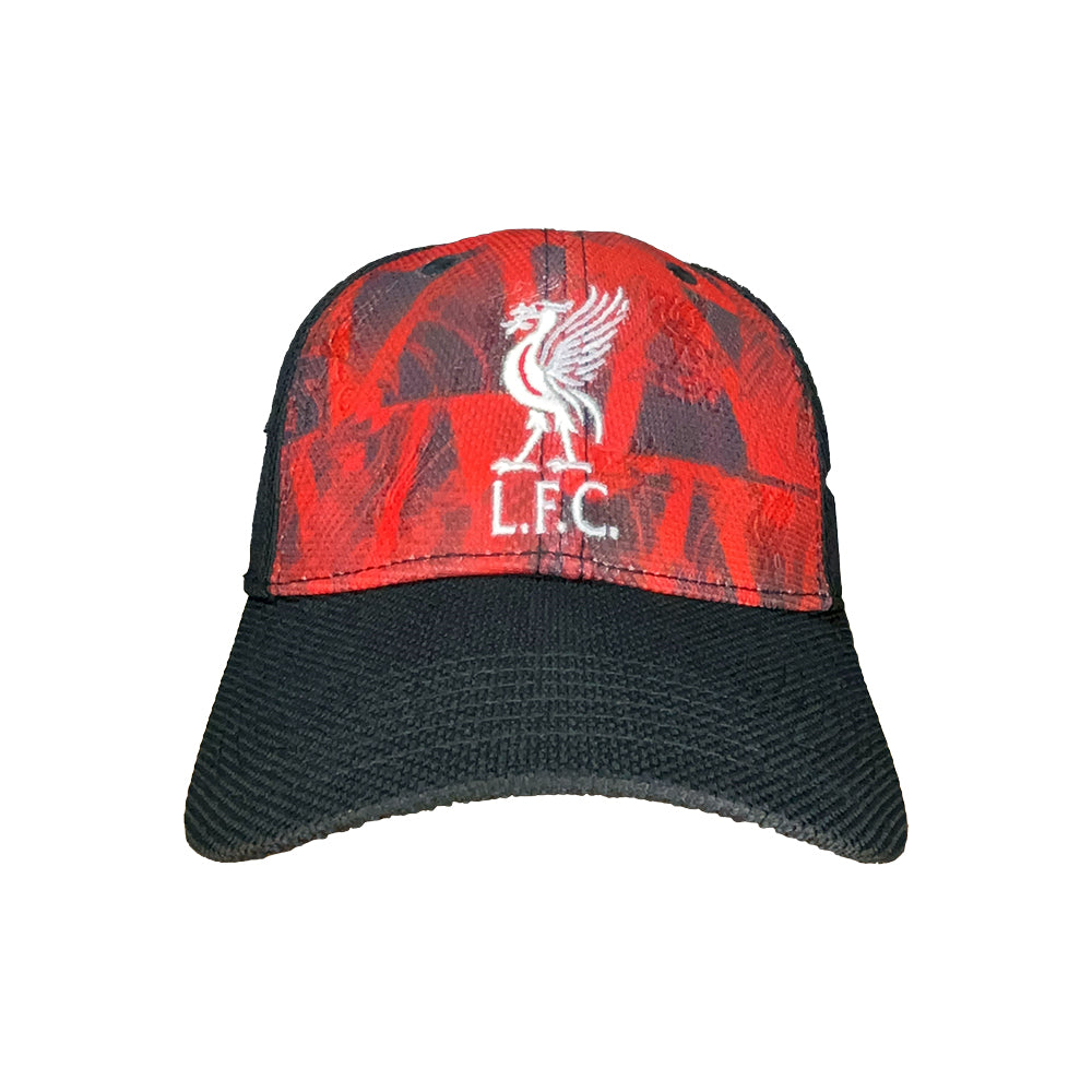 Casquette Liverpool VF noir/rouge