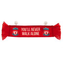 Liverpool mini foulard de voiture YNWA rouge/blanc