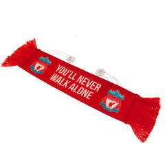 Liverpool mini car scarf YNWA red/white