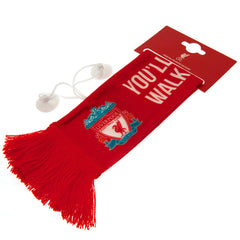 Liverpool mini foulard de voiture YNWA rouge/blanc