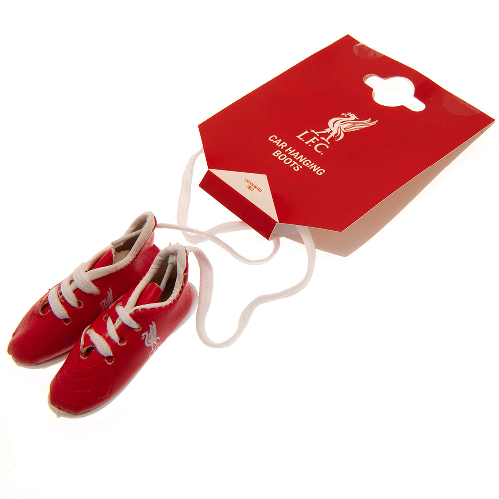 Liverpool mini football boots car red/white