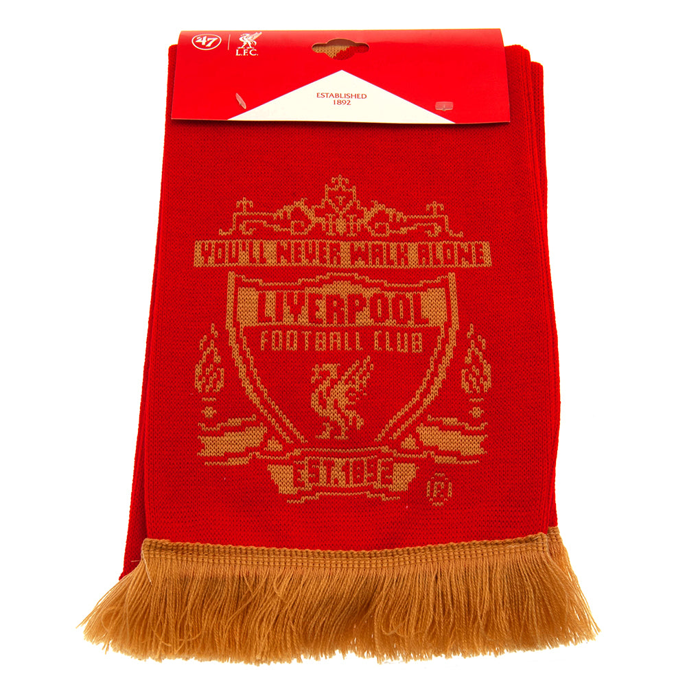 Liverpool scarf '47 GC red/gold